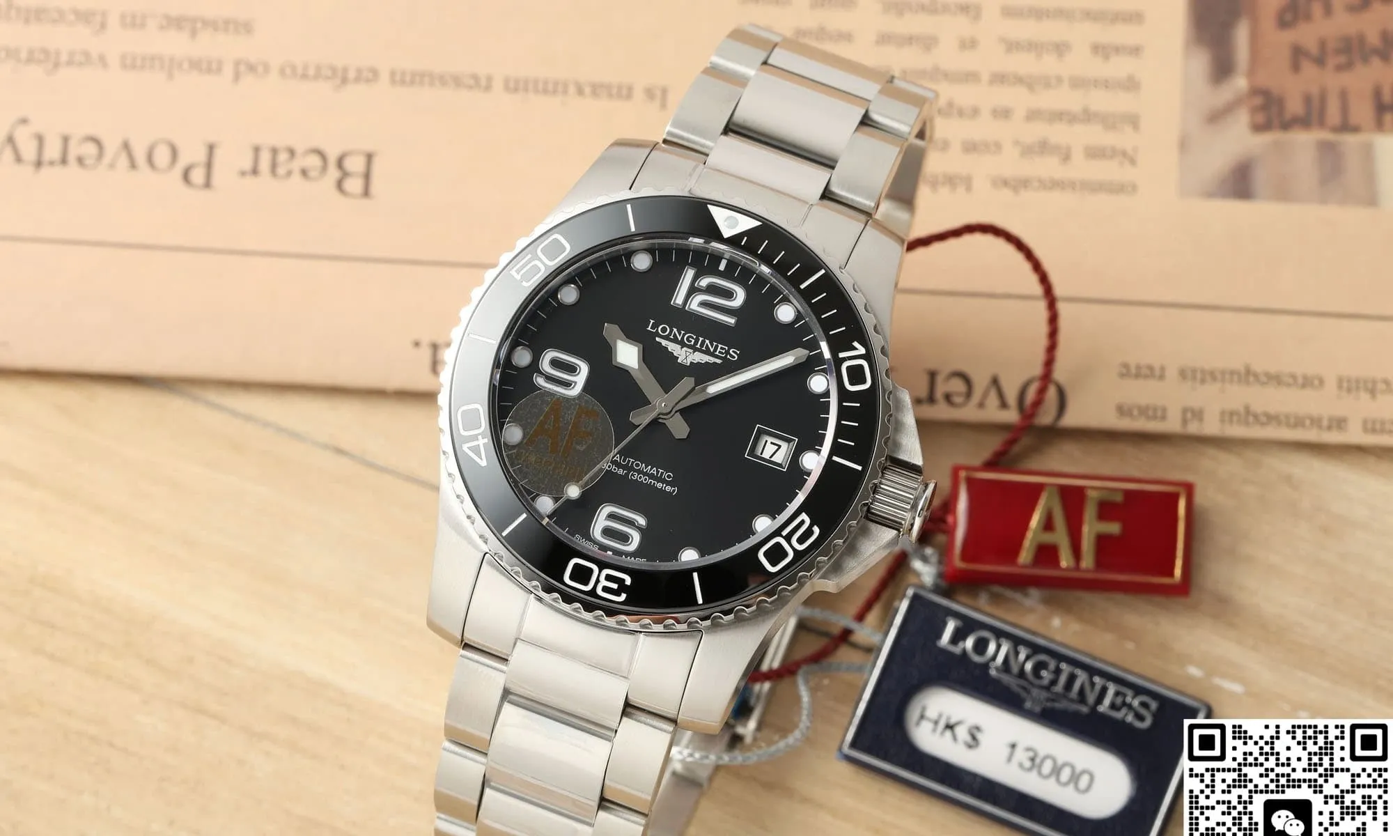 AF Factory Longines Concas L3.780.4.56.6 1:1 Best Edition Replica Watch